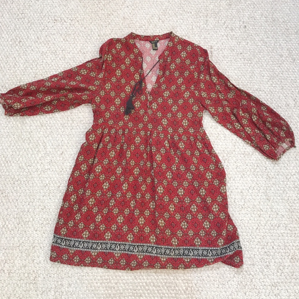 Boho dress.